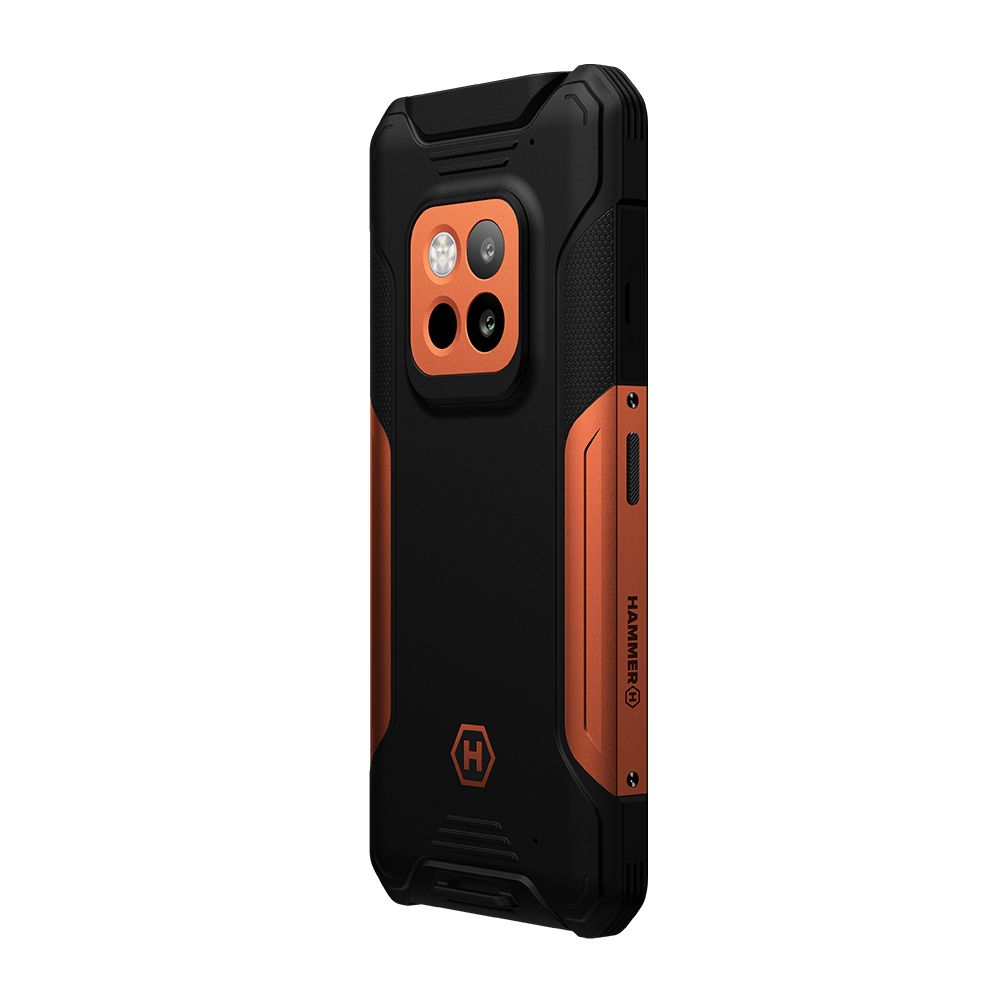 MyPhone Hammer Construction 2 Thermal 256GB DualSIM Black/Orange