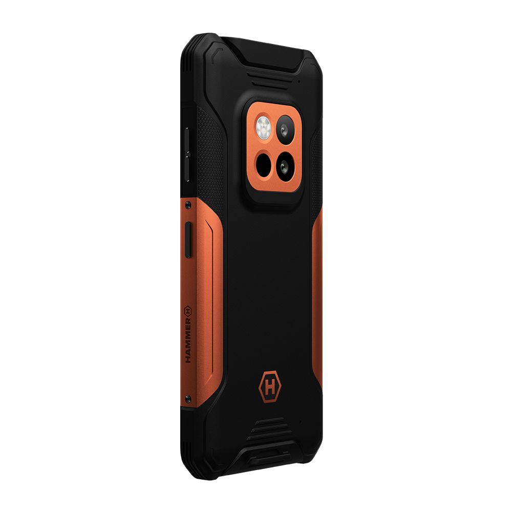 MyPhone Hammer Construction 2 Thermal 256GB DualSIM Black/Orange