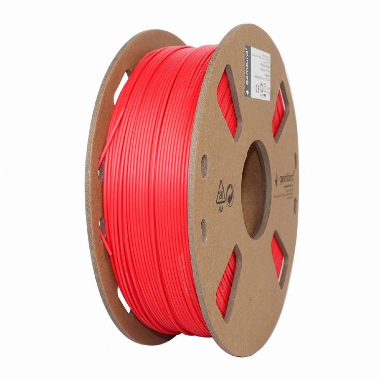 Gembird 3DP-PLA1.75-01-FR Filament PLA flame-bright Red 1,75mm 1kg