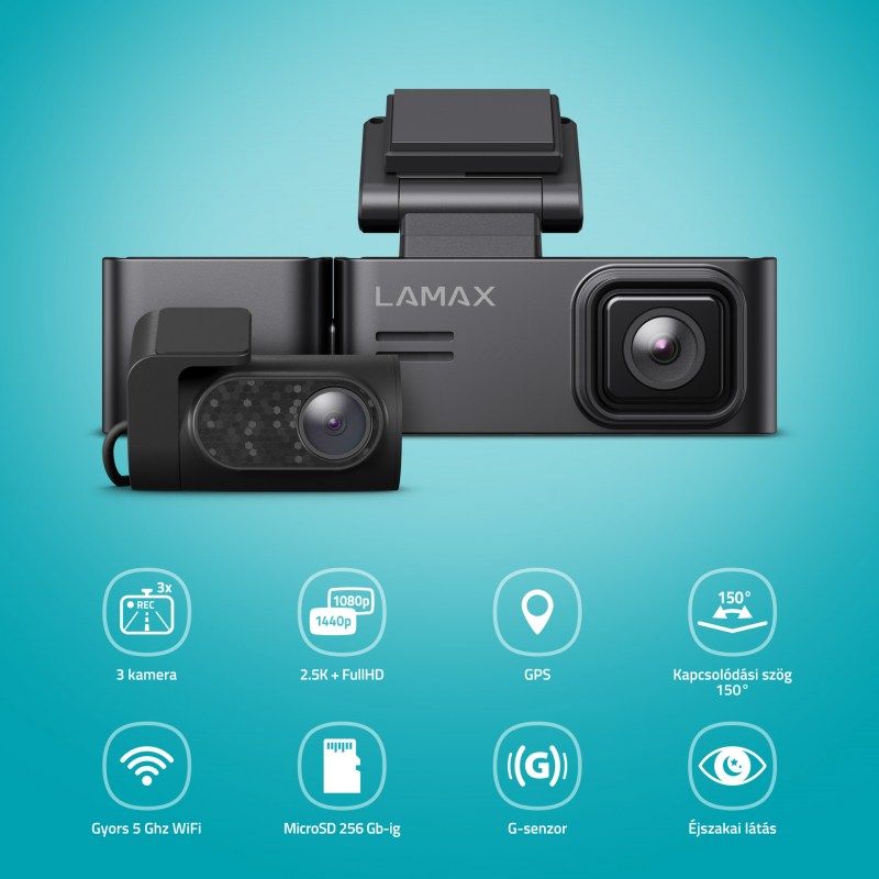 Lamax N10 GPS 3in1 Car Camera