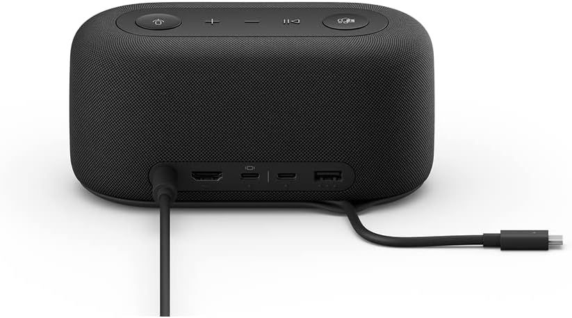 Microsoft Audio Dock Speaker Black