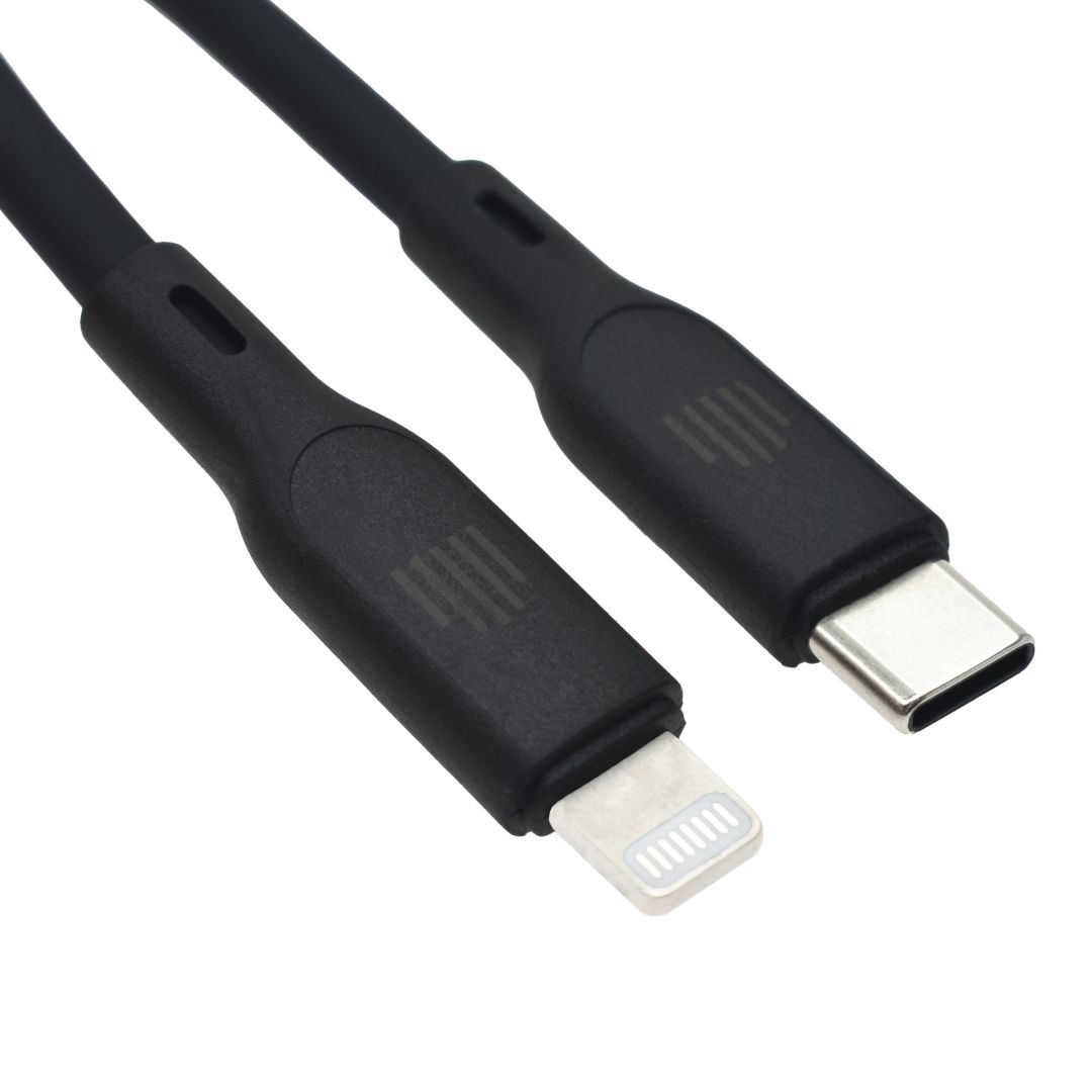 Dviced USB-C to Lightning Cable 1,25m Black