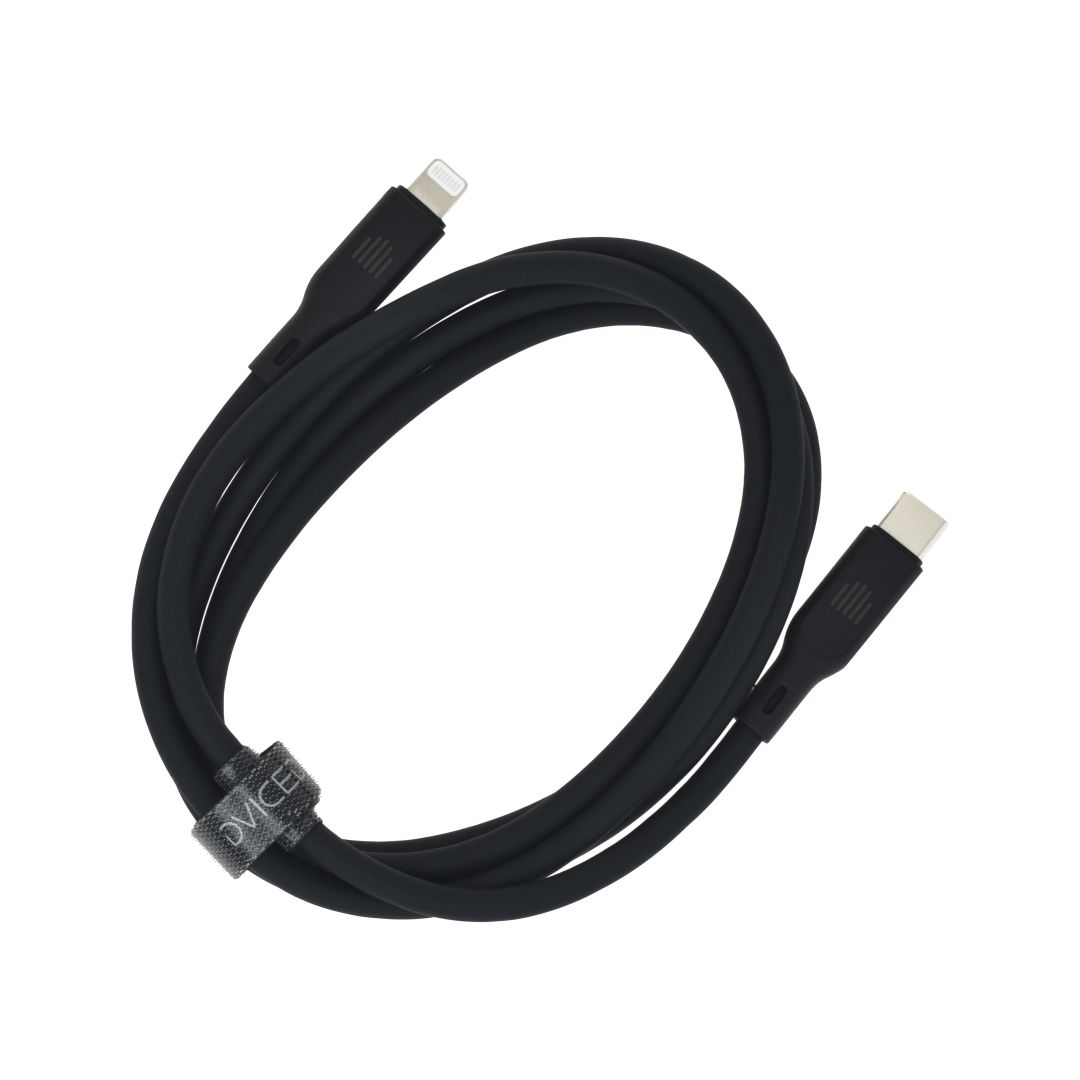 Dviced USB-C to Lightning Cable 1,25m Black