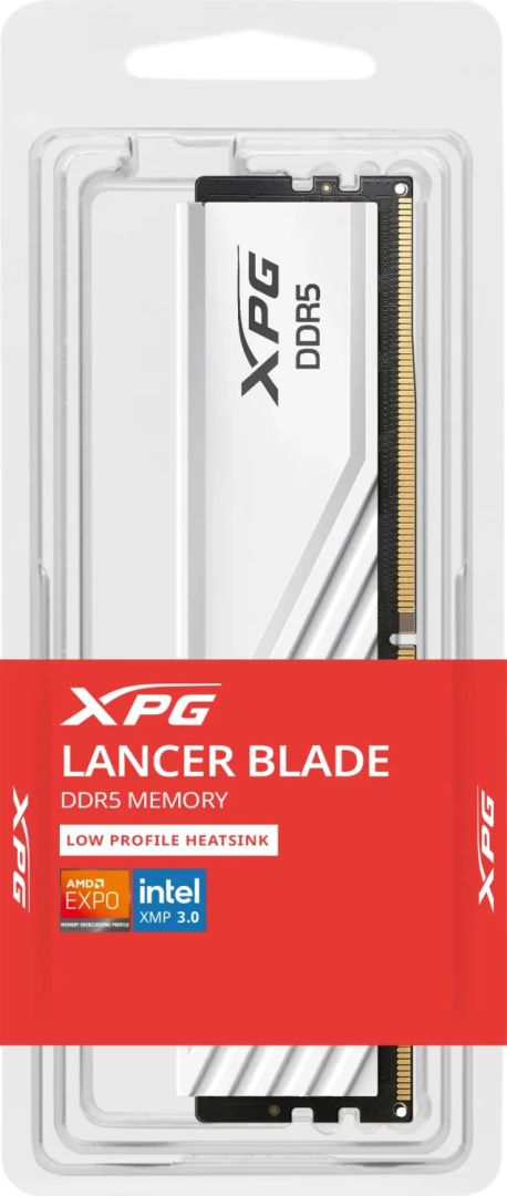 A-Data 16GB DDR5 6000MHz Lancer Blade White