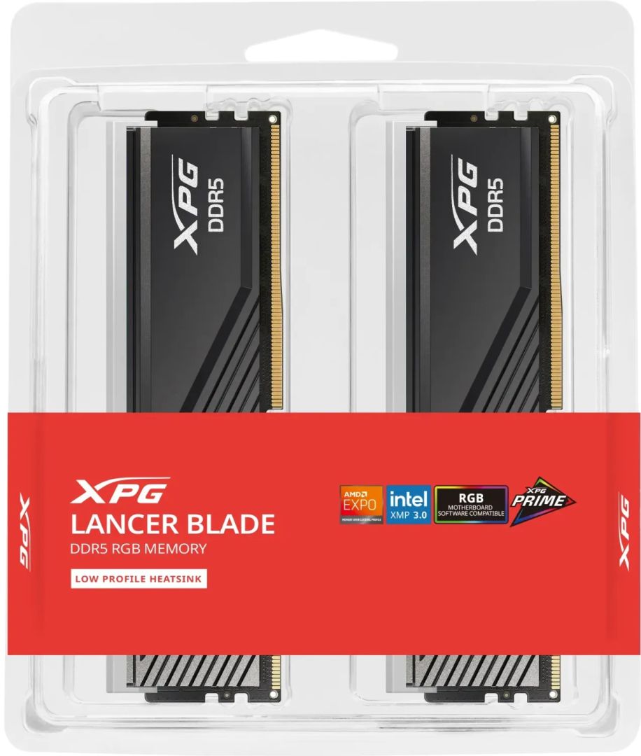 A-Data 32GB DDR5 6000MHz Kit(2x16GB) Lancer Blade RGB Black