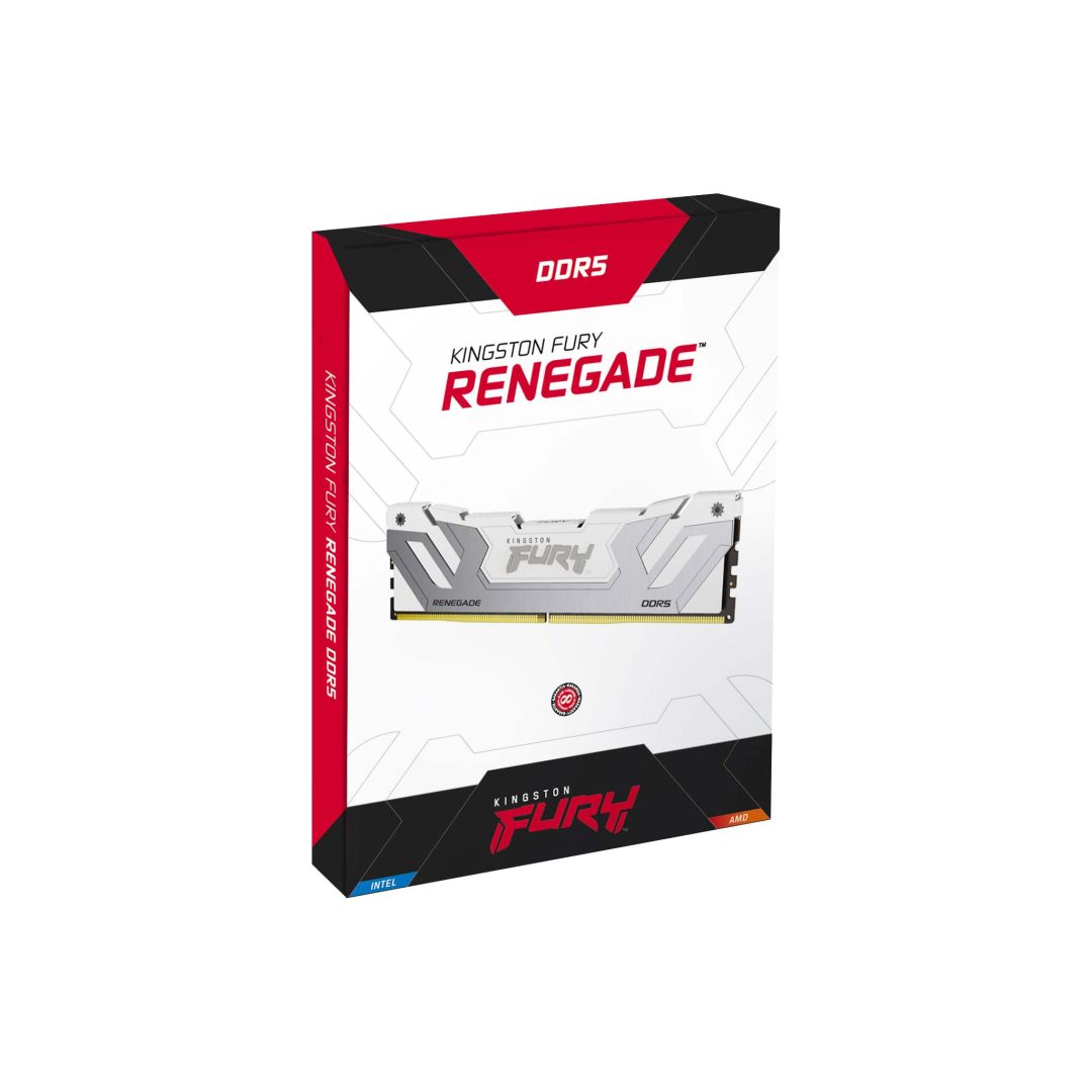 Kingston 48GB DDR5 8400MHz Kit(2x24GB) Fury Renegade White/Silver