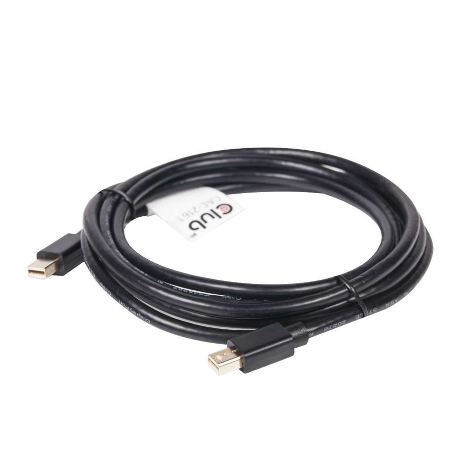 Club3D Mini DisplayPort 1.2 HBR2 cable 2m Black