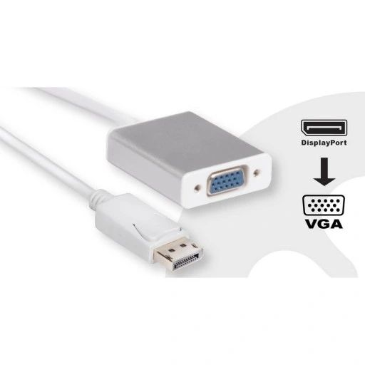 Club3D Displayport to VGA Adapter White