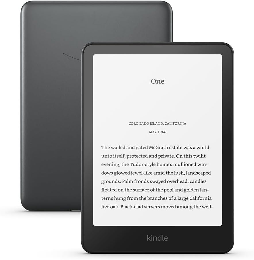 Amazon Kindle Paperwhite (2024) 7" E-book olvasó 32GB Metallic Black