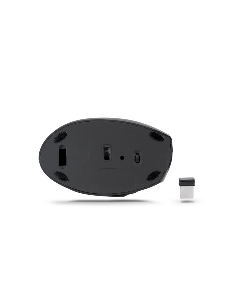 URBAN factory Ergo Next Ergonomic Vertical Wireless mouse Black