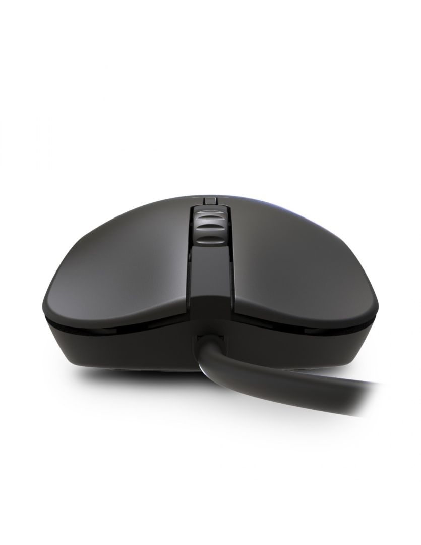 URBAN factory Cyclee Wired mouse Black