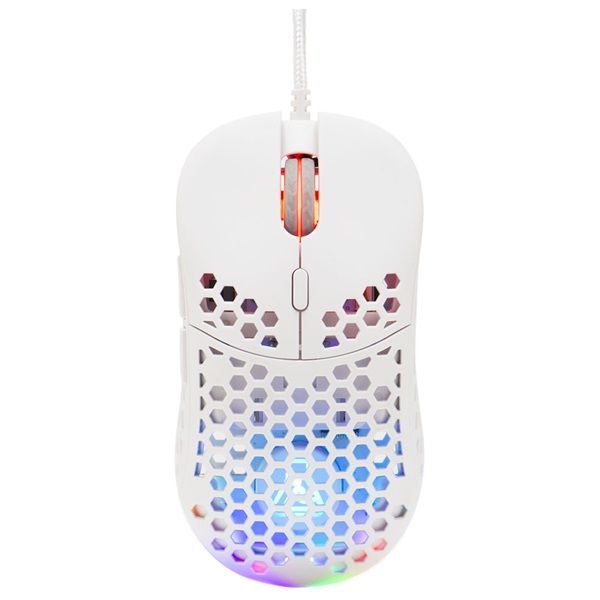 The G-Lab Kult Oxygen Gaming Mouse White