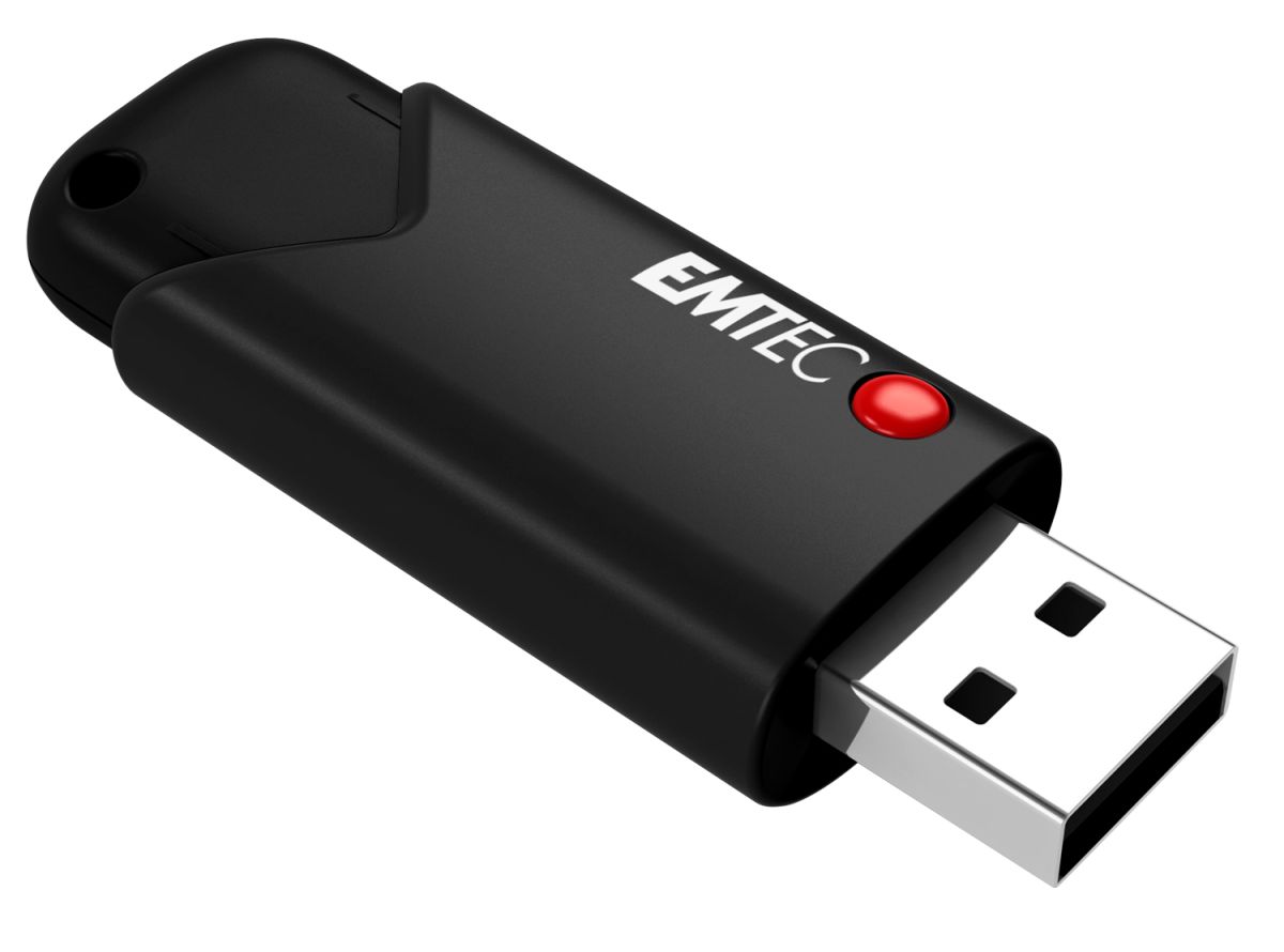 Emtec 32GB B120 Click Secure USB3.2 Black