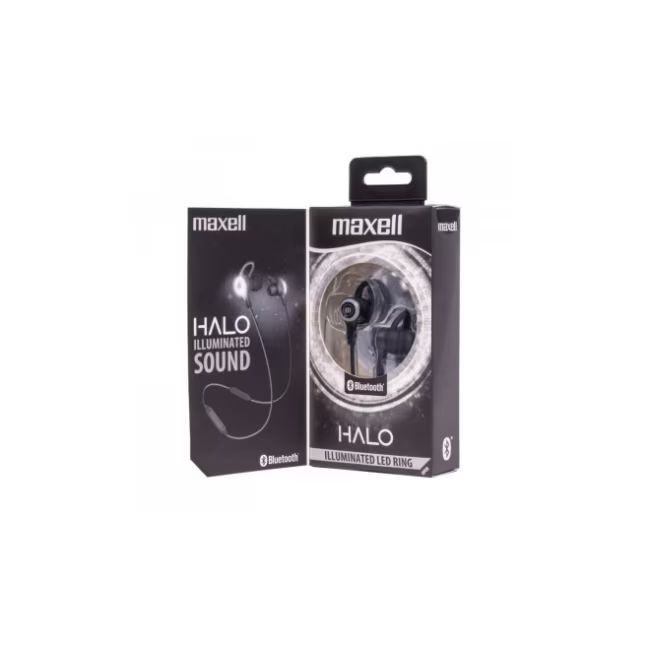 Maxell Halo Sport Bluetooth Headset Black