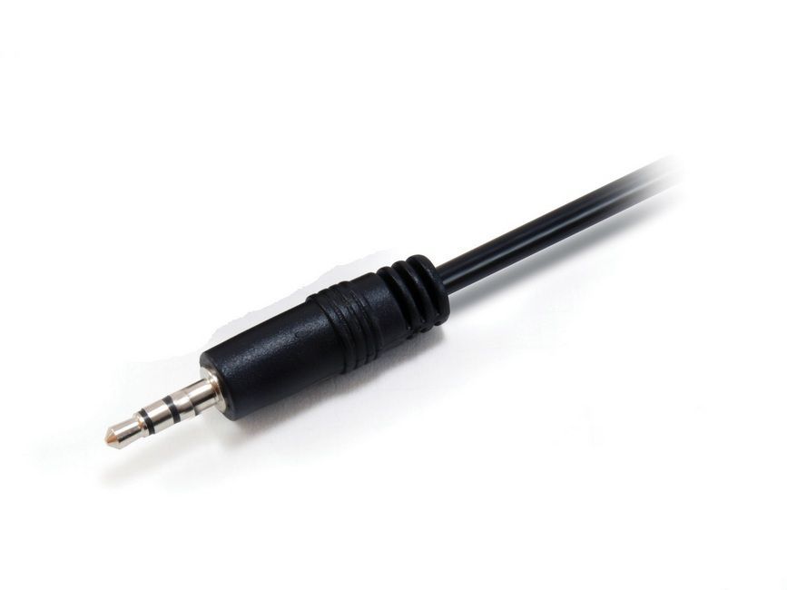 EQuip 3.5mm Stereo Audio Extension Cable 2,5m Black