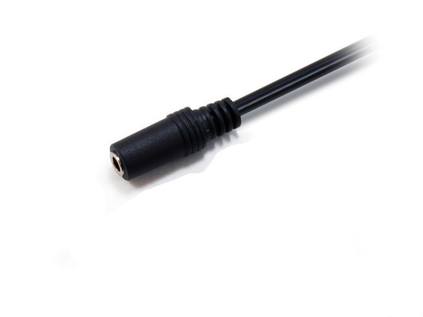 EQuip 3.5mm Stereo Audio Extension Cable 2,5m Black