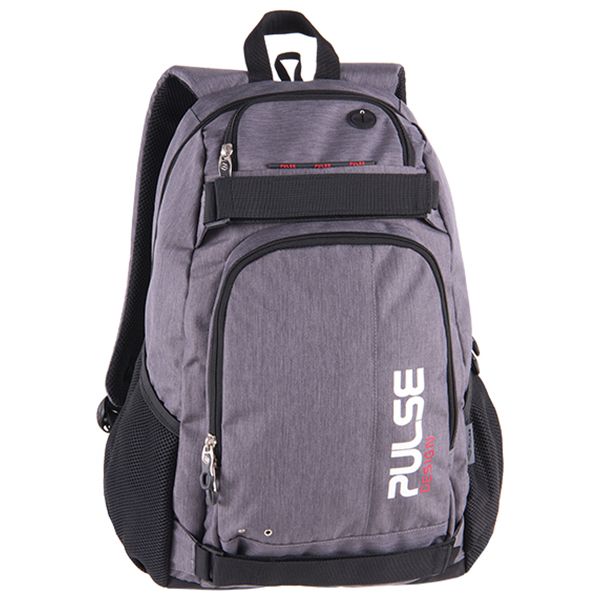 Pulse Scate Gray Cationic Backpack 15,6" Grey