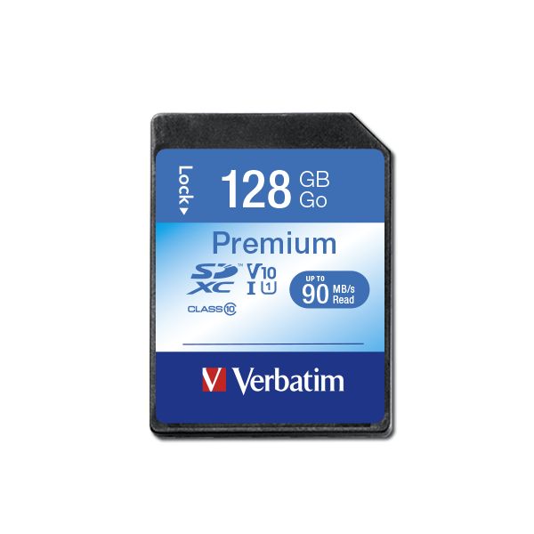 Verbatim 128GB SDXC Premium Class10 U1 V10