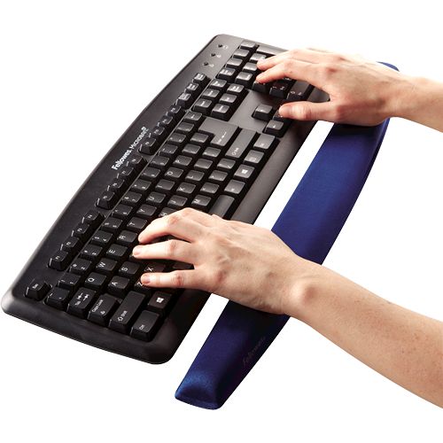 Fellowes Memory Foam Keyboard Wrist Sapphire