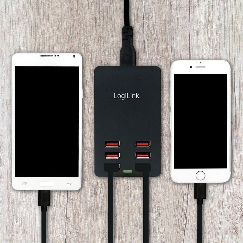 Logilink PA0139 USB table charger 6x USB-A 32W