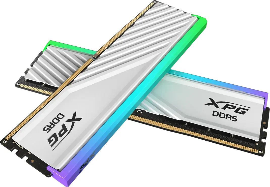 A-Data 32GB DDR5 6000MHz Kit(2x16GB) Lancer Blade RGB White