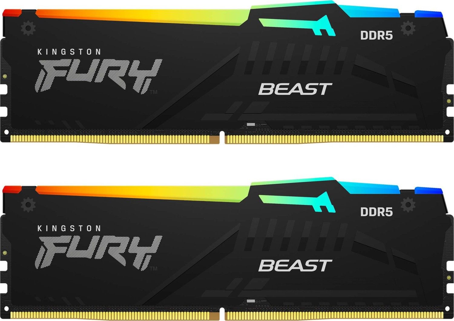 Kingston 32GB 6800MHz Kit(2x16GB) Fury Beast RGB Black