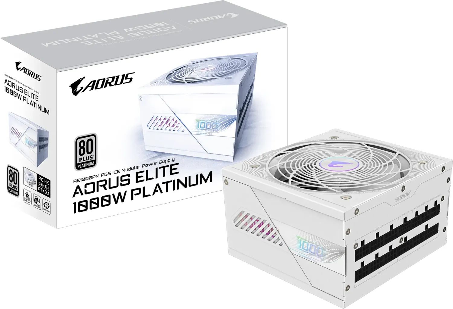 Gigabyte 1000W 80+ Platinum Aorus Elite ICE