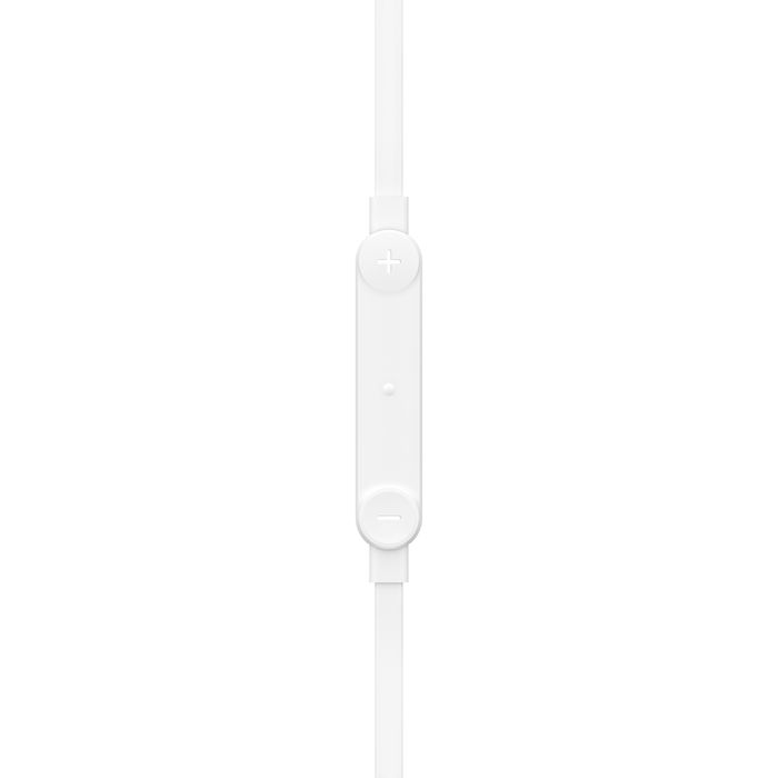 Belkin SoundForm USB-C Wired Earbuds with Adjustable Volume Limiter White