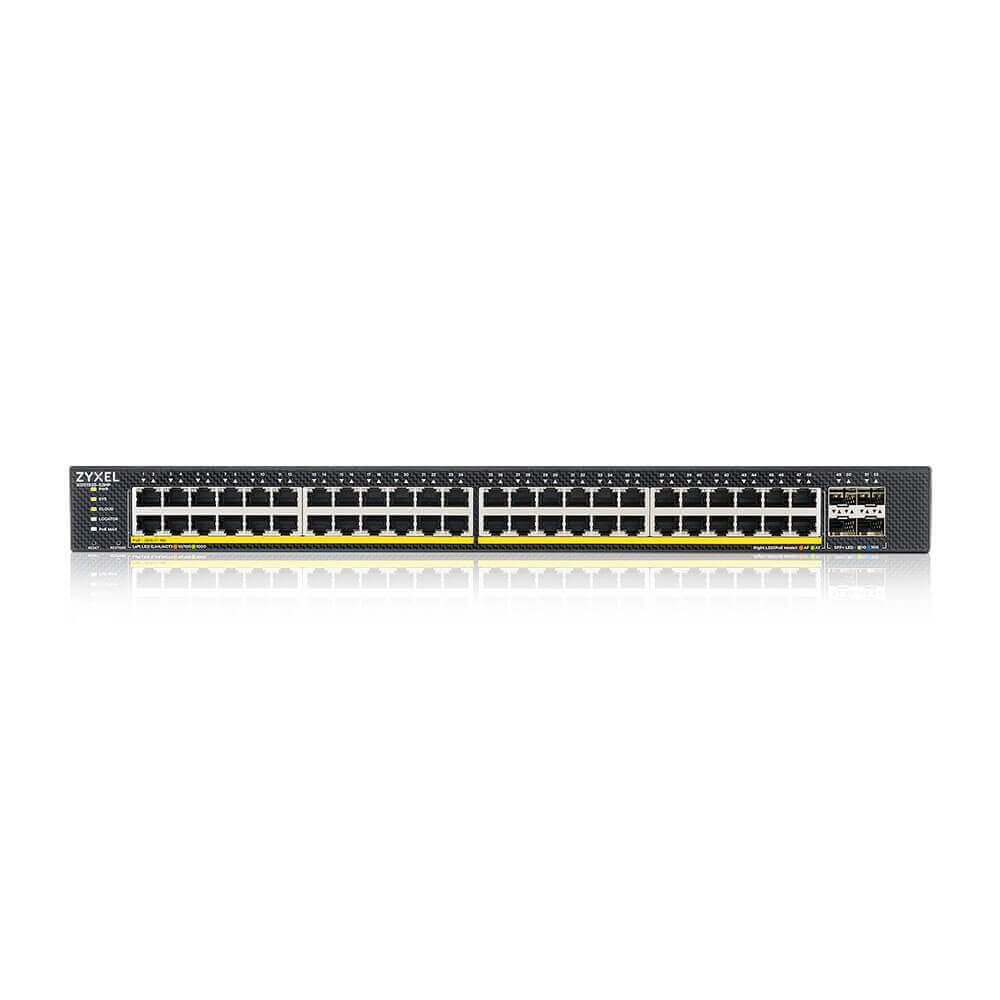 ZyXEL XGS1935-52HP-EU0101F 48-port GbE PoE Lite-L3 Smart Managed Switch with 4 10G Uplink