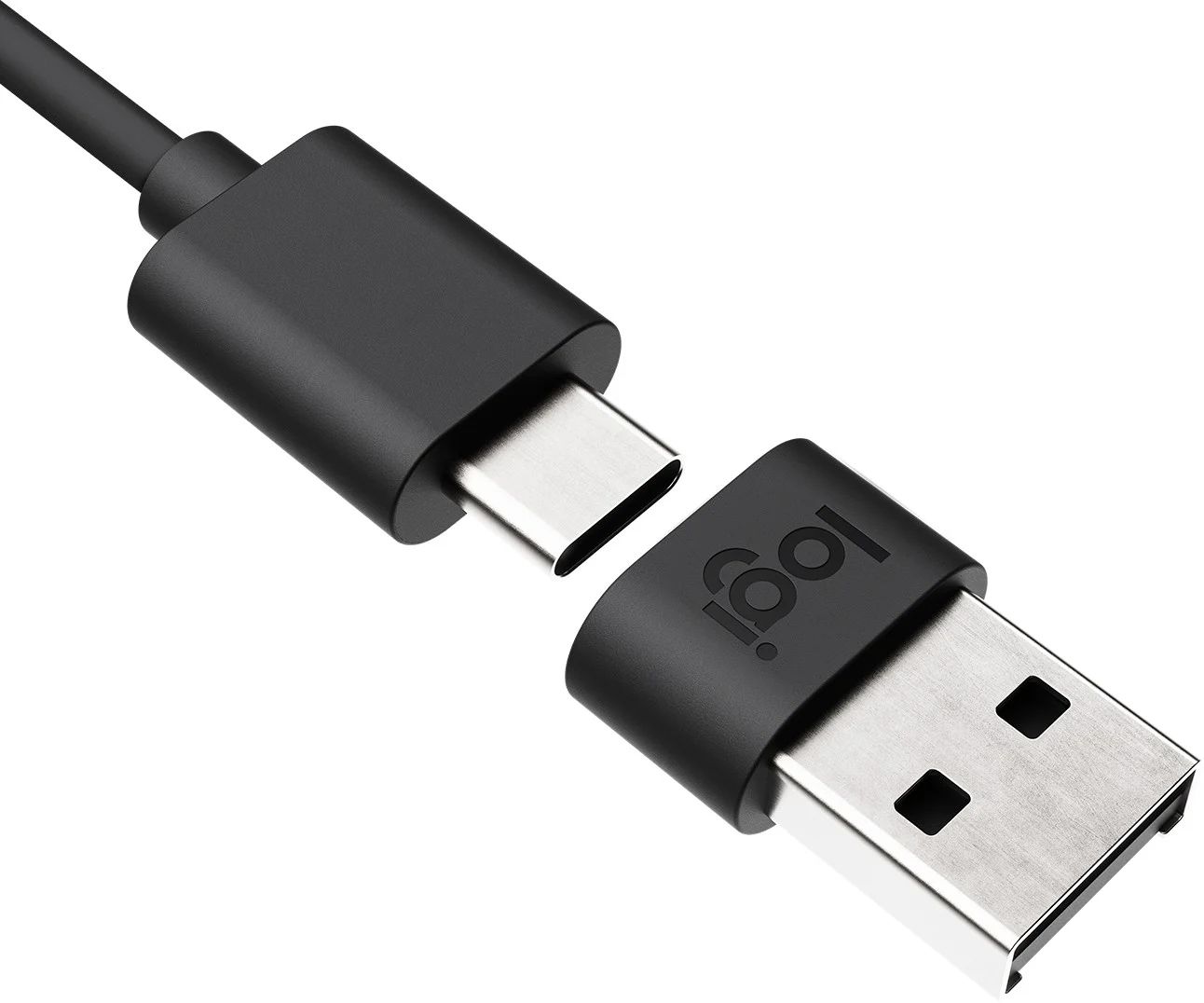 Logitech Zone Wired USB-C to A Adapter Graphite