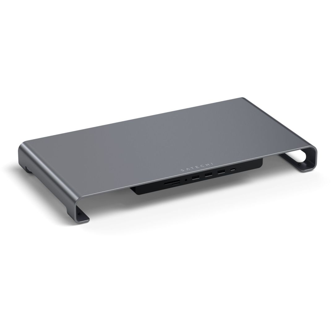 Satechi USB-C Monitor Stand Hub XL Space Grey