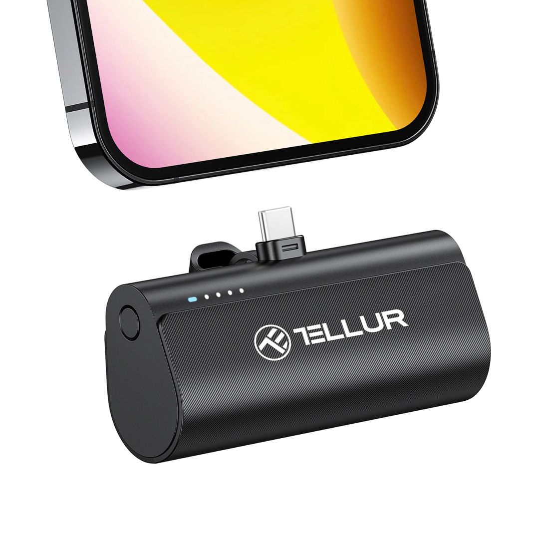 Tellur PD201 5000mAh Powerbank Black