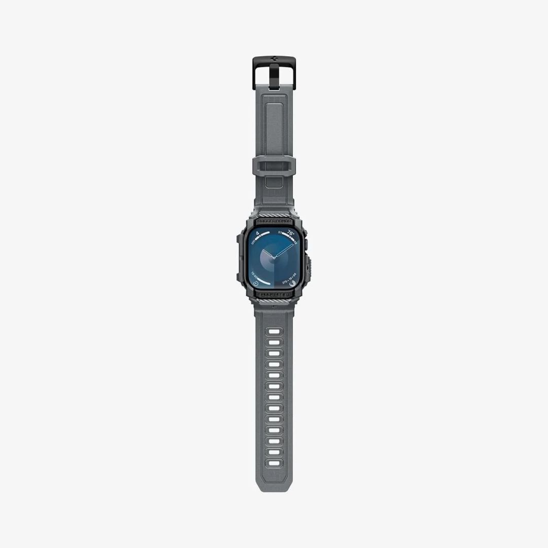 Spigen Rugged Armor Pro Apple Watch 10 46mm Dark Gray