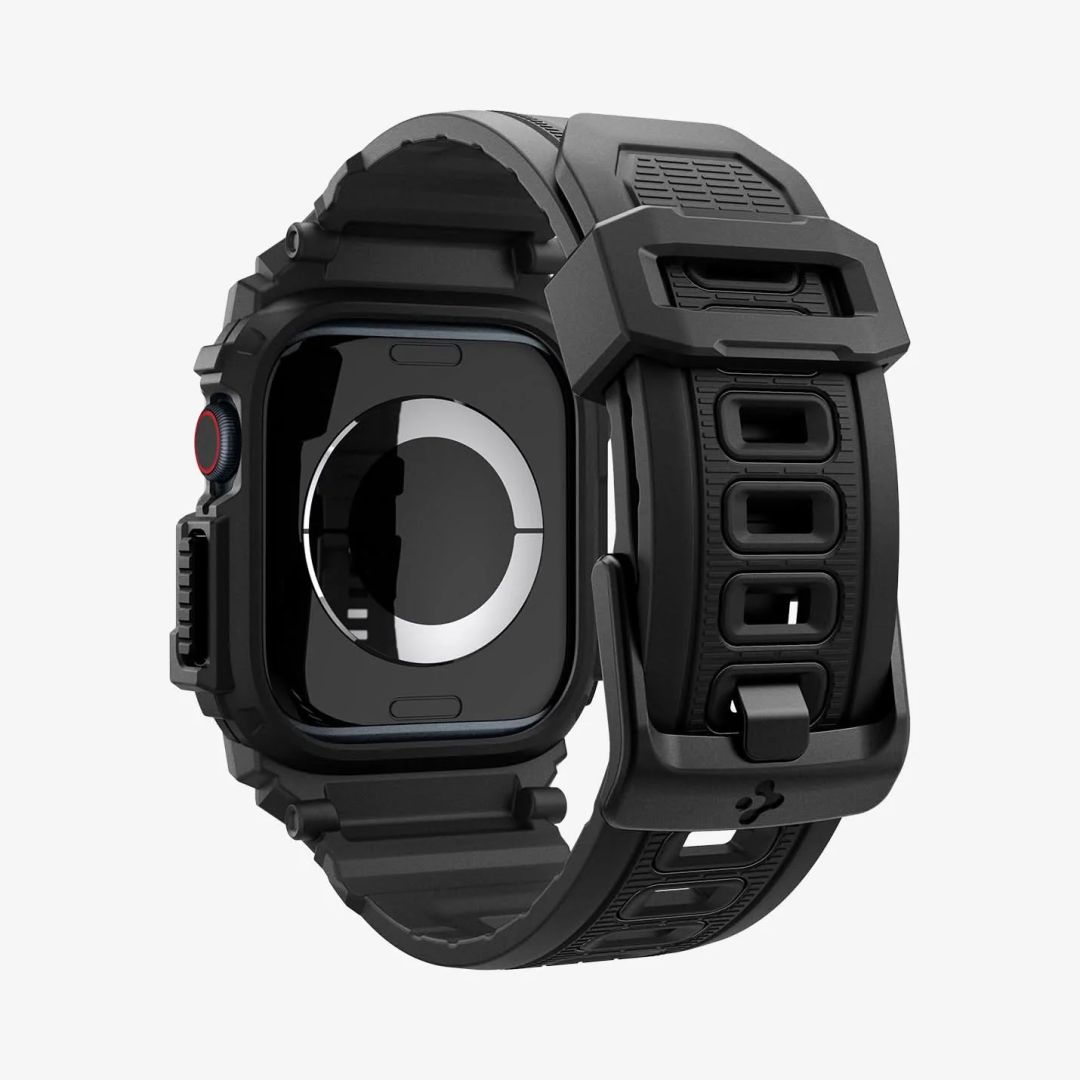 Spigen Rugged Armor Pro Apple Watch 10 42mm Matte Black