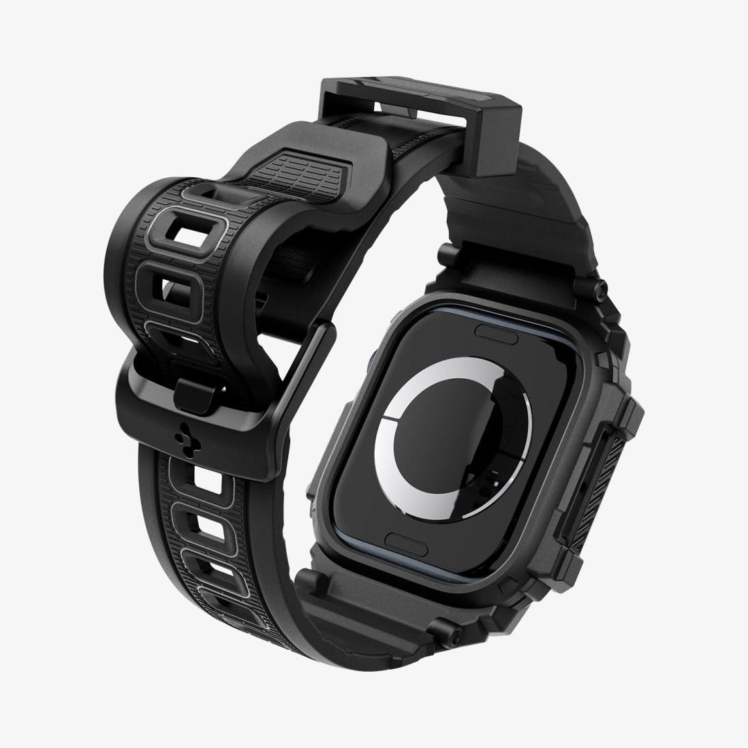 Spigen Rugged Armor Pro Apple Watch 10 42mm Matte Black