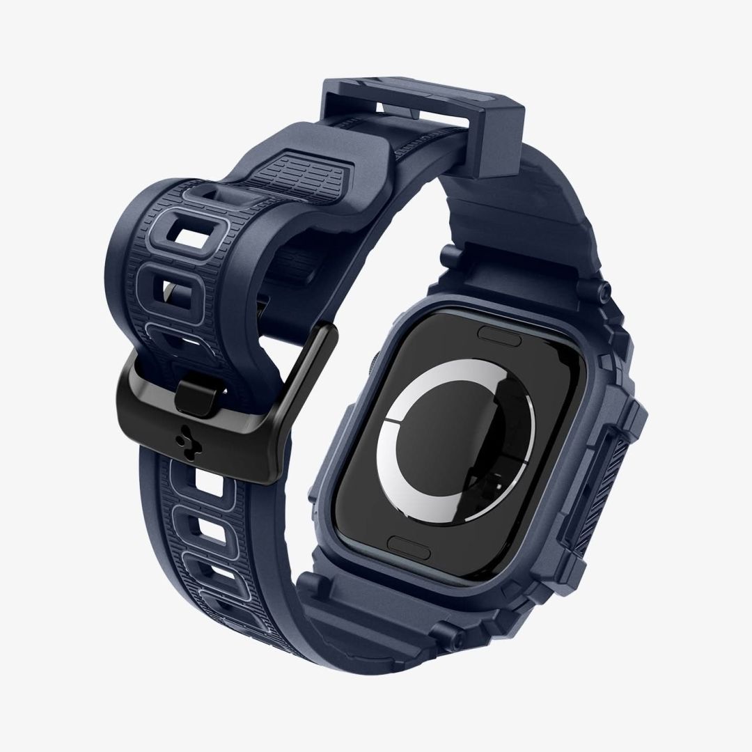 Spigen Rugged Armor Pro Apple Watch 10 42mm Navy Blue