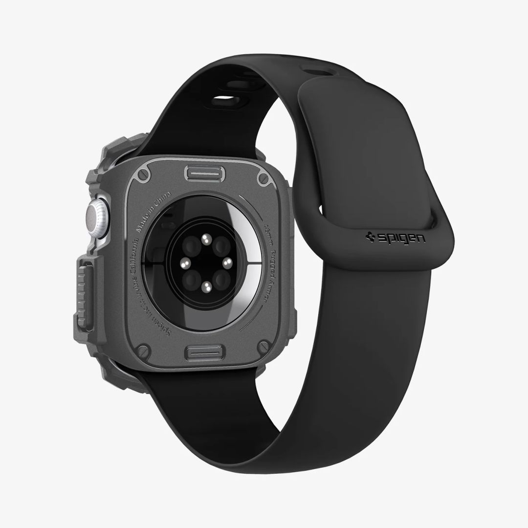 Spigen Rugged Armor Apple Watch 10 46mm Dark Gray