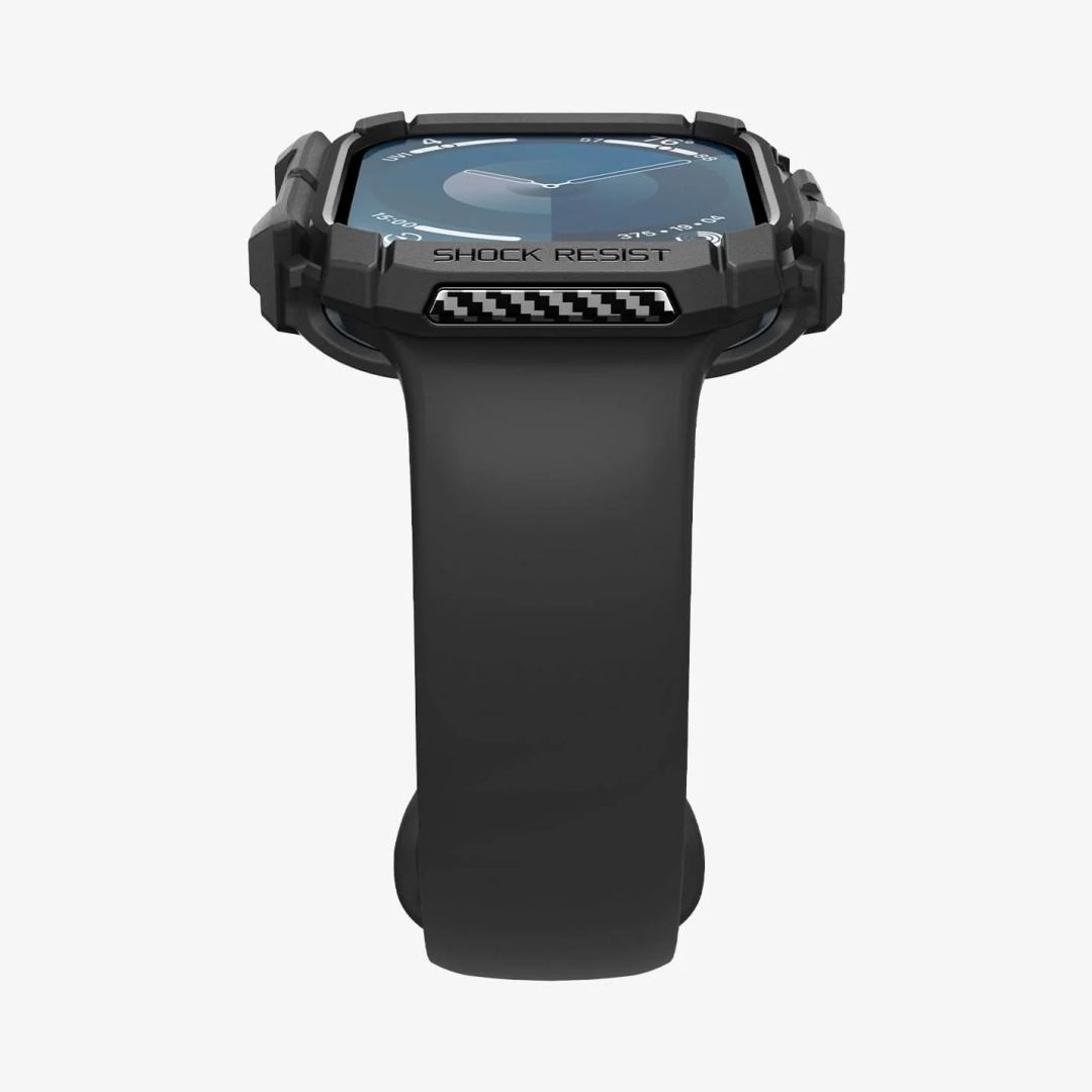 Spigen Rugged Armor Apple Watch 10 42mm Matte Black