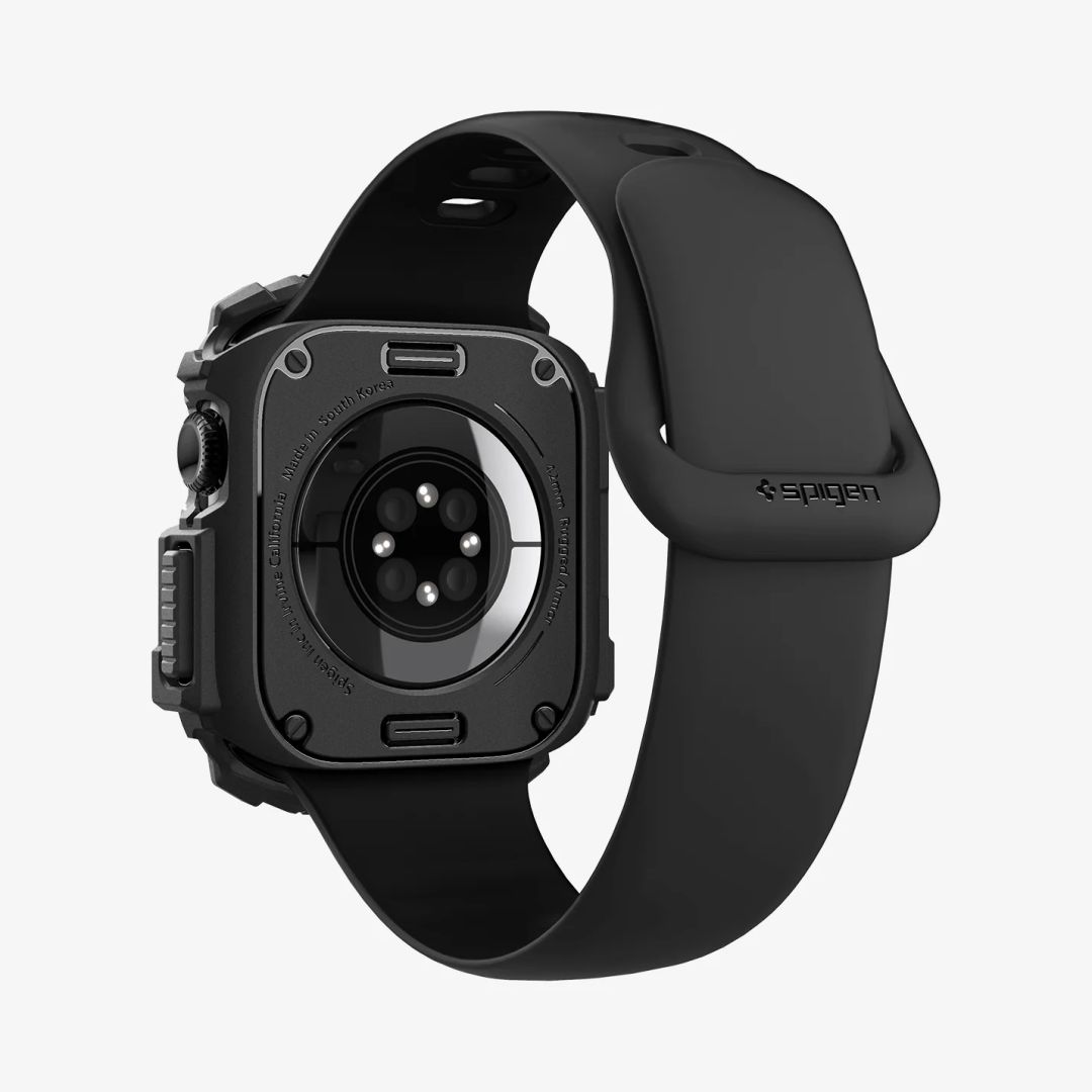 Spigen Rugged Armor Apple Watch 10 42mm Matte Black