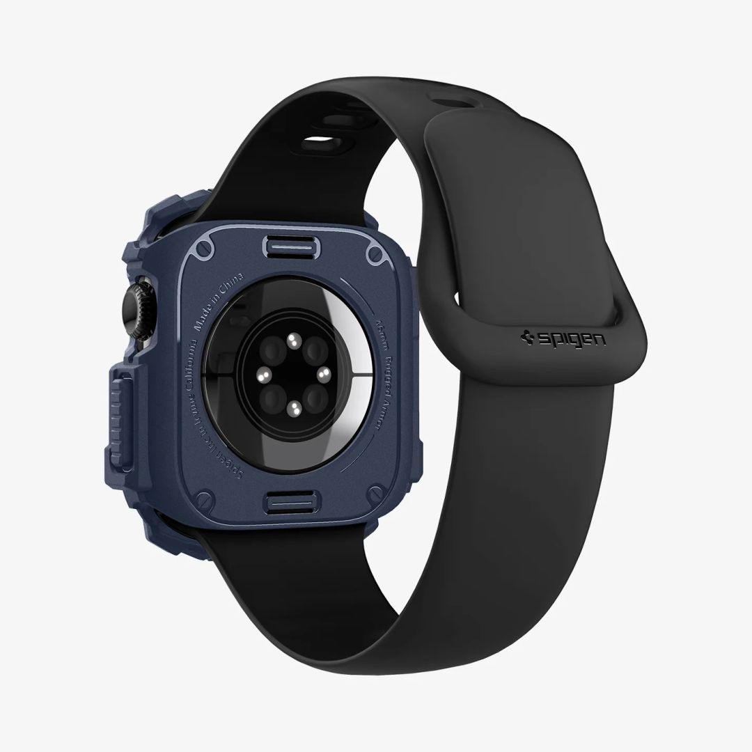 Spigen Rugged Armor Apple Watch 10 46mm Navy Blue