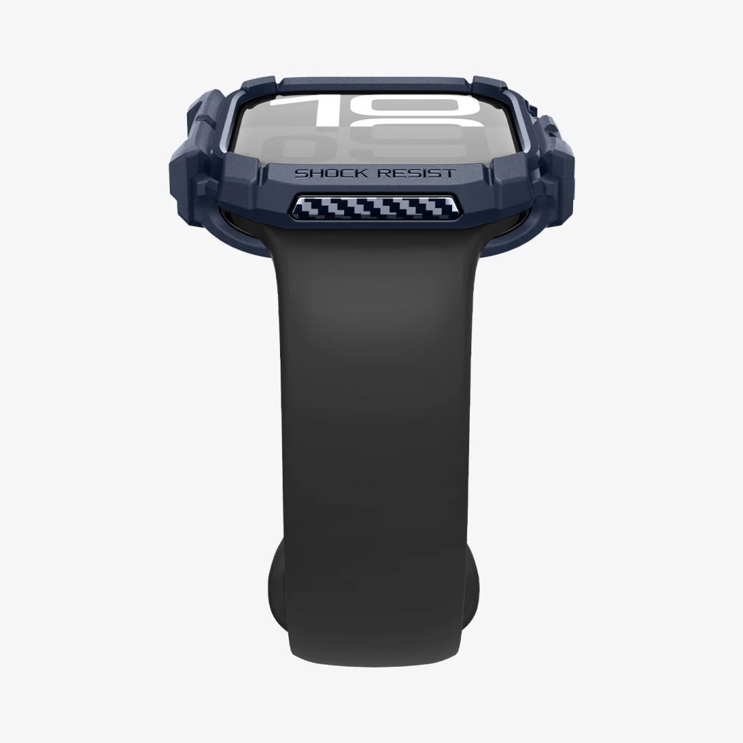 Spigen Rugged Armor Apple Watch 10 46mm Navy Blue