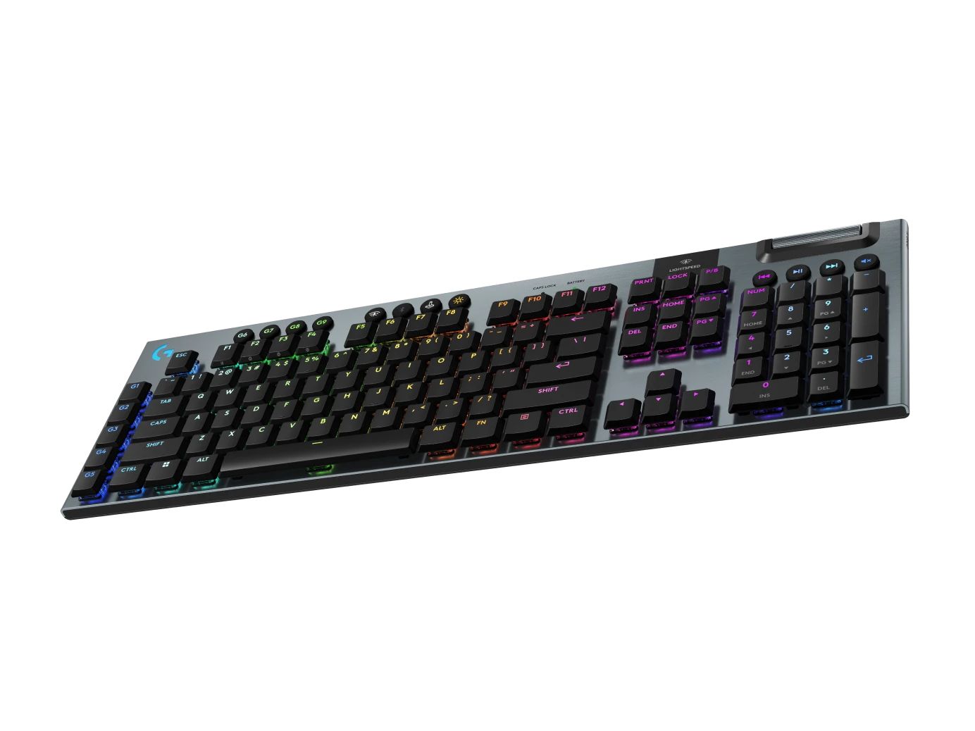 Logitech G915 X LIGHTSPEED Gaming Wireless Bluetooth RGB GL Clicky Keyboard Black US