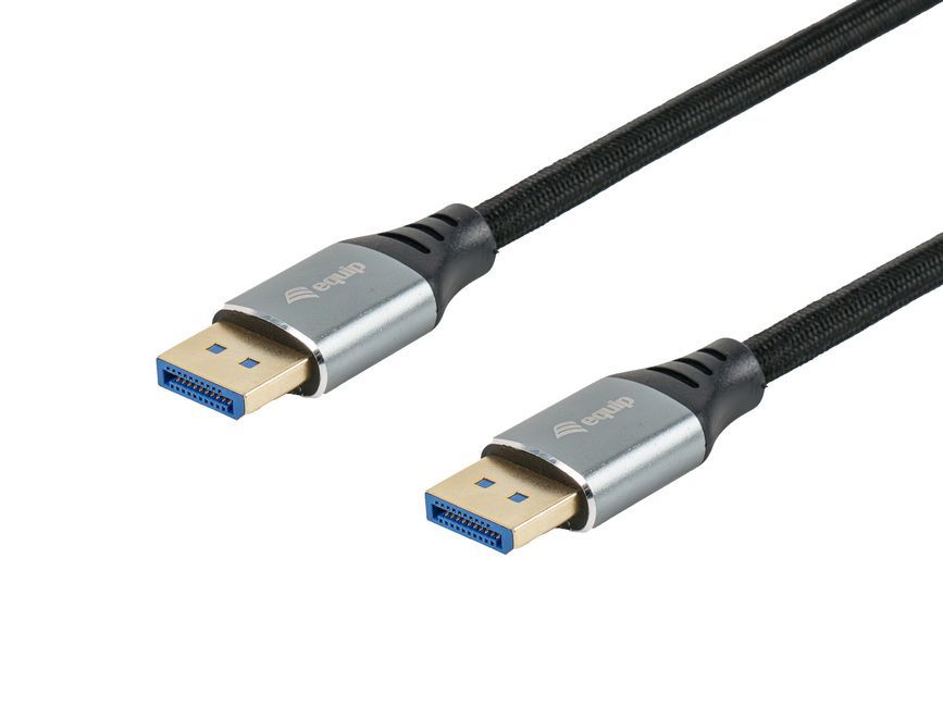 EQuip DisplayPort to DisplayPort 2.1 16K/60Hz cable 1m Black