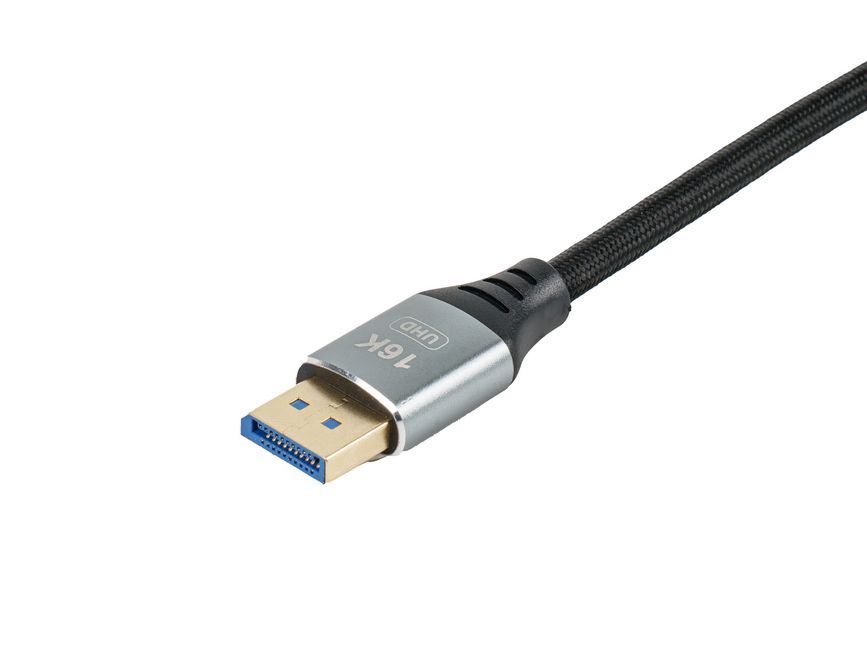 EQuip DisplayPort to DisplayPort 2.1 16K/60Hz cable 2m Black