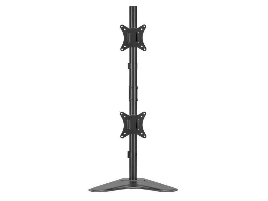 EQuip 17"-32" Dual Vertical Monitor Tabletop Stand