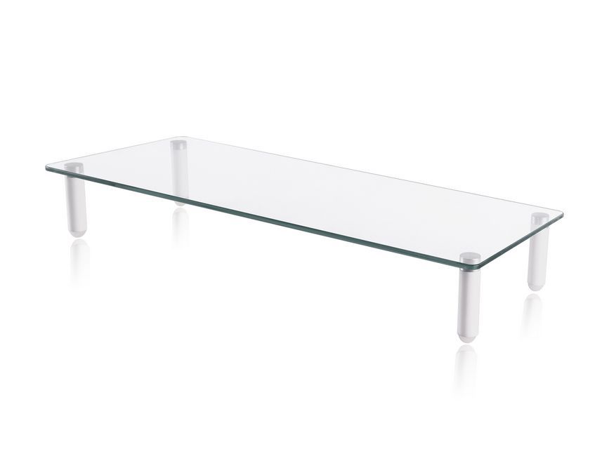 EQuip Glass Desktop Monitor Stand