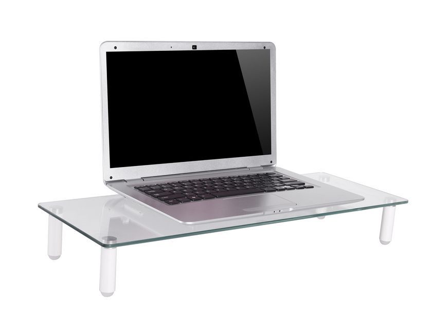 EQuip Glass Desktop Monitor Stand