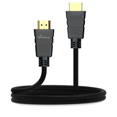 MediaRange MRCS195 HDMI High Speed Ethernet Cable 1m Black