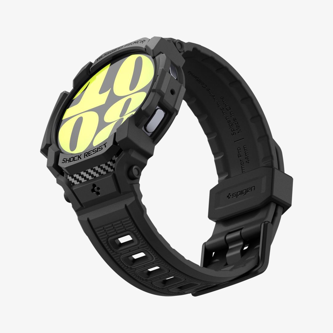 Spigen Rugged Armor Pro Samsung Galaxy Watch7 (40mm) Matte Black