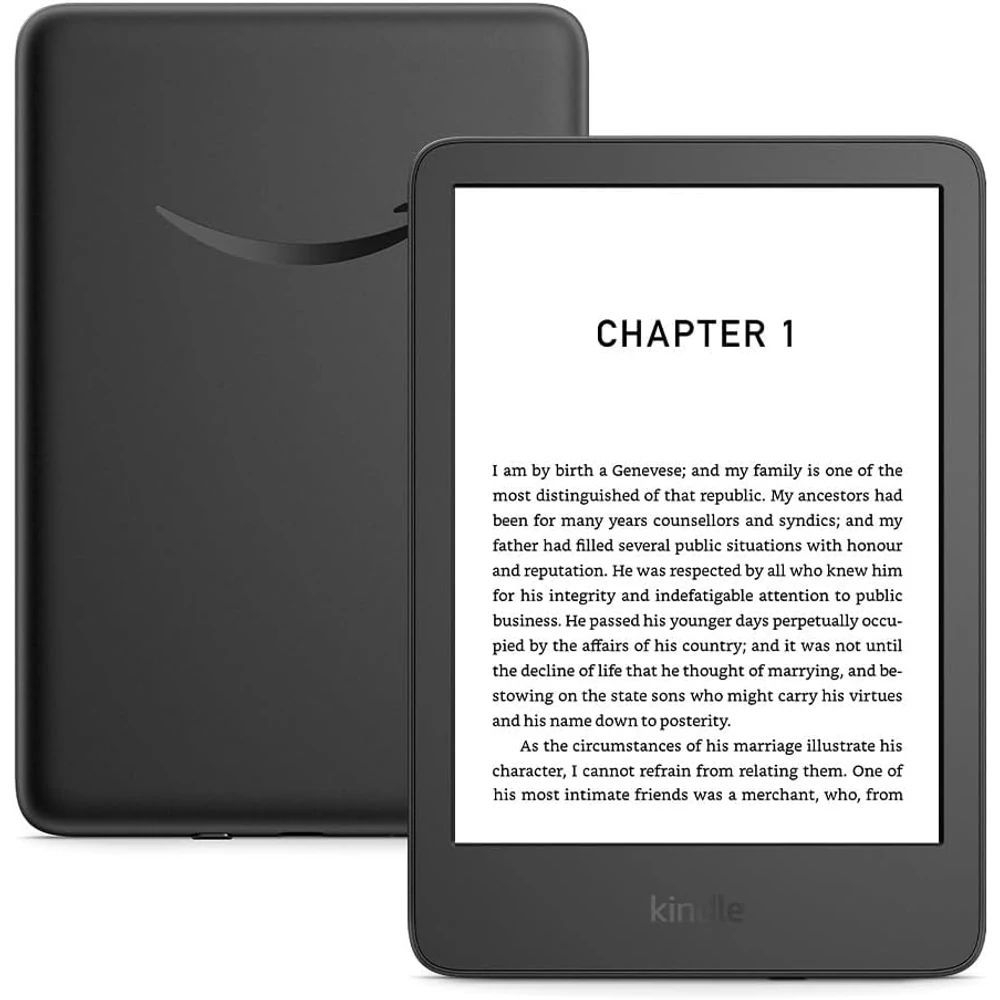 Amazon Kindle (2024) 6" E-book olvasó 16GB Black (Reklámos mentes)